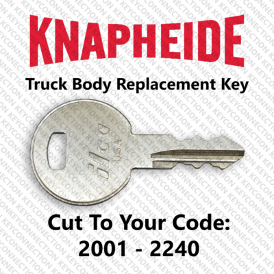 #ad KnapHeide Truck Cap Trimark Camper Replacement Key Cut to Your Code 2001 2240 $6.99