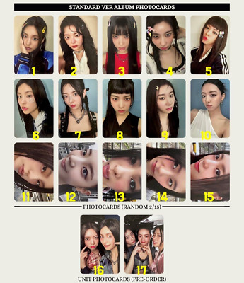 itzy - Gold Album Photobook / STAND VER Official PHOTO CARD KOR SELLER KPOP 있지