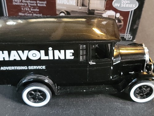Ertl 1927 Havoline Graham Panel Delivery Truck Special Edition Diecast Bank. - Picture 8 of 8