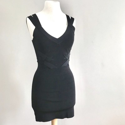 karen millen strappy bodycon dress