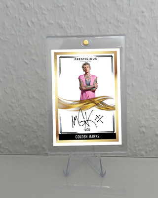 Machine Gun Kelly MGK Trading Card Sammelkarte Fanart Signature Autogramm