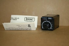 Relay time delay, On delay, .025- 5A, 120 VAC/VDC,  ISSC