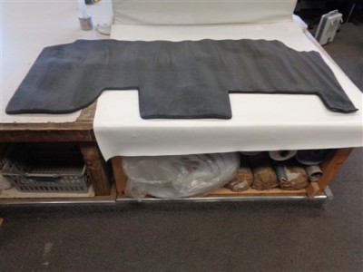 LEGEND ALPHA 211 SYNTEC 419913 GRAY CARPET RUNNER 69 5/8'' x 32'' MARINE BOAT