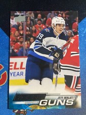 2022-23 Upper Deck Series 1 Young Guns YG Jeff Malott Winnipeg Jets 247 LA Kings