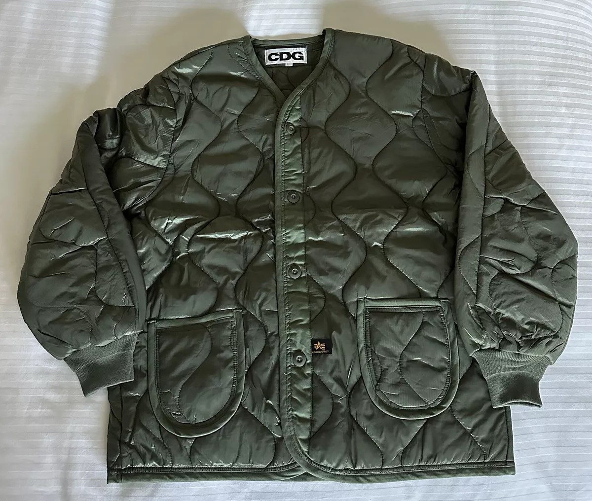 Cdg alpha shop liner jacket