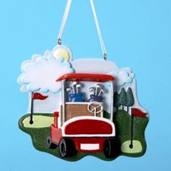 Golf Cart Ornament Personalizable Novelty Golf Gift eBay