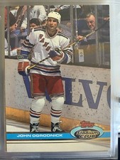 Lot of 10 John Ogrodnick hockey cards