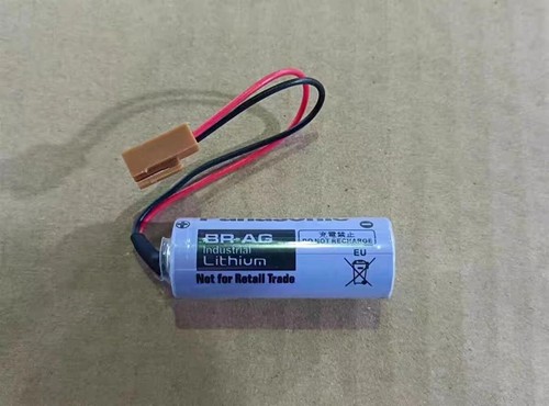 25X BR-AG 3V 1800mAh Batteria PLC Batteria CNC Batteria Non Ricaricabile con Spina. - Foto 3 di 6