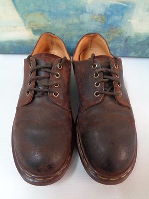 Vintage Dr Marten 1561/59 Brown Leather Lace Up Tie Oxford 