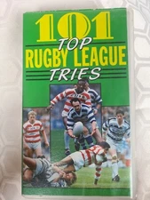 101 Rugby League Top Tries-  VHS Video Tape