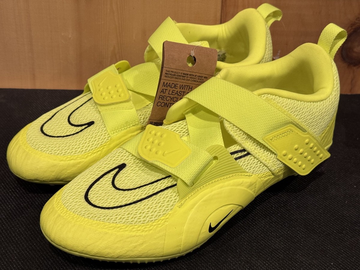 Nike SuperRep CYCLE NEXT Volt Yellow Indoor Cycling Shoes, MENS  DH3396-700
