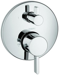 Hansgrohe Thermostatic Valve Trim 2 04231000 - Chrome