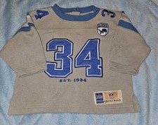 Detroit Lions Newborn Baby Jersey Alex Anzalone 34 NFL Embroidered Authentic 