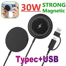 Magsafe Charger For iPhone 17 16 15 14 13 Pro Max Magnetic Fast Wireless Charger