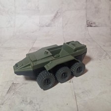 Vintage GI Joe Rolling Thunder SCOUT VEHICLE original 1988 mini tank car green