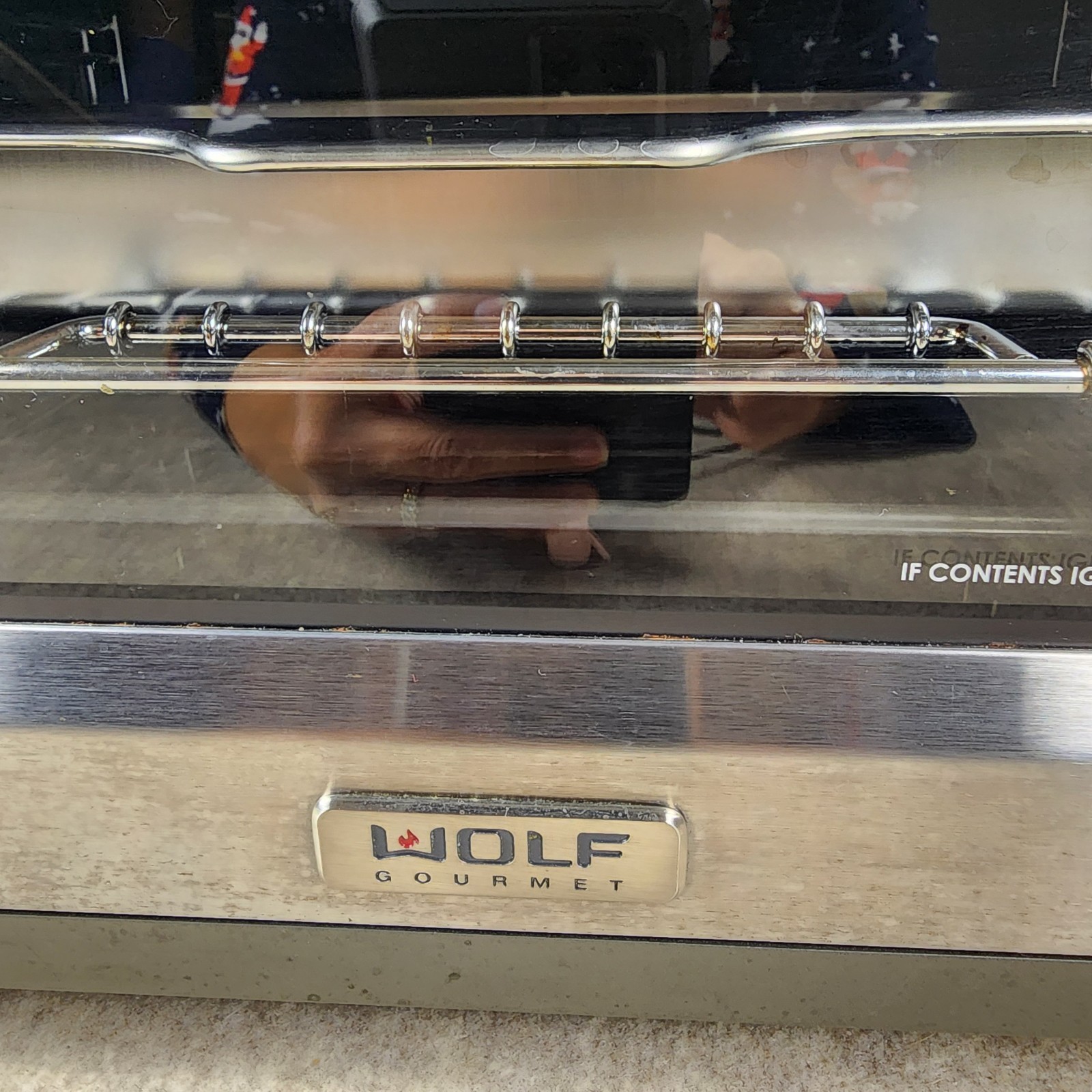 WOLF Gourmet Countertop Oven w/ Convection STAINLESS STEEL WGCO100S