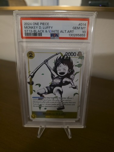 Monkey.D.Luffy ST13-014 Parallel · ST13 PSA 10, eBay listing photo