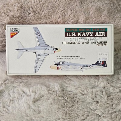 Nichimo 1:300 A-6E Intruder F-8E Crusader US Navy Model Kit 24
