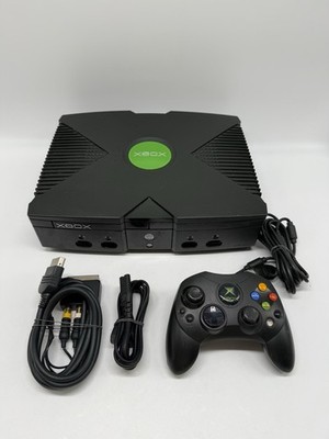 Microsoft Xbox Classic Konsole - mit Controller - in schwarz - Original 64