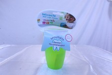Toddler Kids Spoutless Drinking Cup by Munchkin Lime Green BPA Free 12 Months