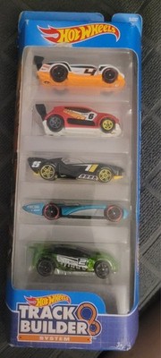 2016 Hot Wheels   Track Builder System  Collectors 5-Pack Die-Cast Cars -