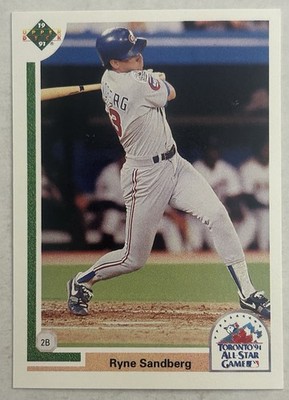 1991 Upper Deck Final Edition - Ryne Sandberg #93F All Star Chicago Cubs HOF I1