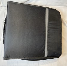 Case Logic Cd DVD Zipper Storage Binder 12  x11  x6  