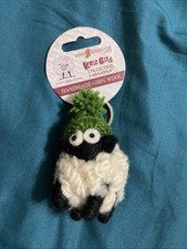 Knit Bit Irish Sheep w/ Green Cap Hat Erin Kn...