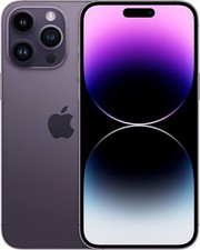 Apple iPhone 14 Pro Max 128GB Deep Purple - EXCELLENT Condition w Warranty