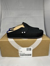 Rothy's The Men's Clog Soft Black Slip-On Knit Comfort Men's US 7 EU 39.5