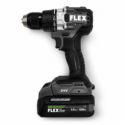 FLEX 24V Brushless Cordless Drill Driver + 3.5Ah Battery