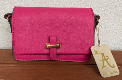 Monsoon Accessorize London Crossbody Bag Handtasche Pink - neu mit Etikett