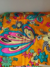 70's Vibe Shiny Fabric