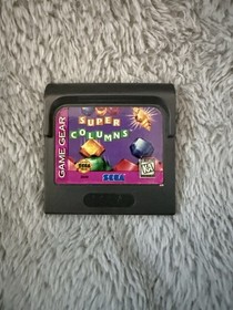 Sega Game Gear Console Blue w/ Case + 5 Games (Pac-Man, Columns, LK) &ndash; Untested