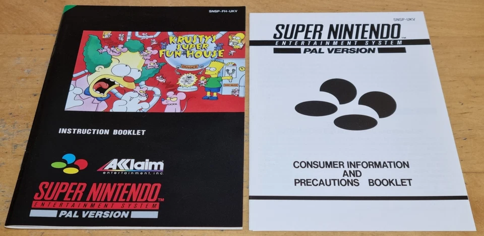 Krusty's Super Fun House for Super Nintendo SNES Complete & In EXC Condition - Image 2 of 4
