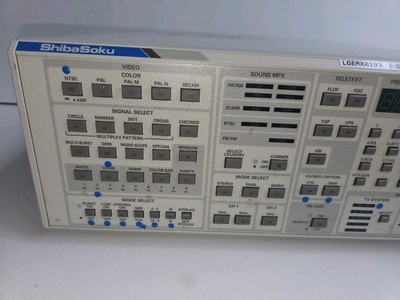 ShibaSoku Multi Test Signal Generator TG19CC ~ WORKS GREAT ~ FREE SHIPPING