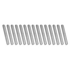 1/4"-20 UNC 304 Stainless Steel Fully Threaded Rod, 15Pcs 2" Length Long Thre...
