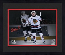 Autographed Oliver Moore Blackhawks 8x10 Photo Item#14416688 COA