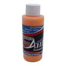 Face Painting Makeup   ProAiir Waterproof Makeup - 2.1 oz 60ml Sherbet Orange