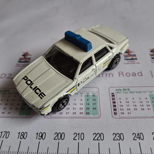 Vintage Corgi 1:64 JAGUAR XJ6 POLICE Diecast Car Retro Toy