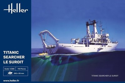 Heller 80615 Titanic Searcher Le Suroit Maßstab 1:200