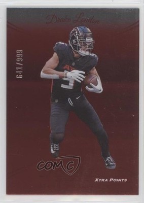2024 Panini Prestige Xtra Points Red 641/999 Drake London #13 14lc
