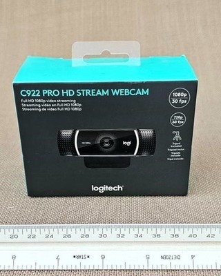 Logitech C922 Pro HD Stream Webcam 1080p BRAND NEW Model V-U0028
