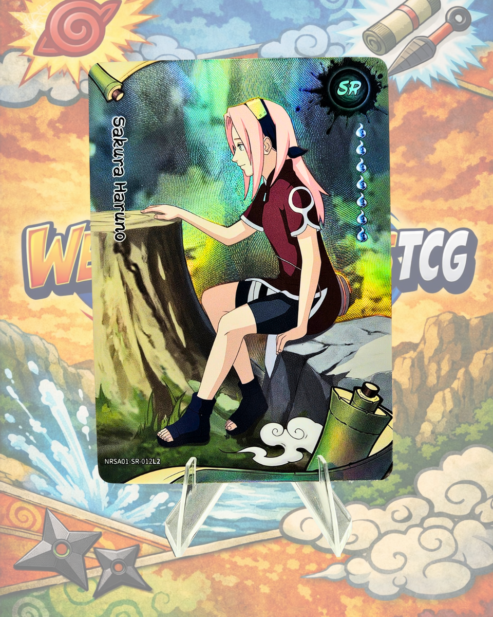 NARUTO サクラ Sakura Haruno NRSA01-SR-012L2 Naruto Kayou Heaven Scroll Series 1