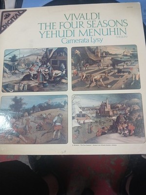 12'' Vinyl Album Vi Aldi Yehudi Menuhin The Four Seasons Camerata
