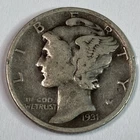 1931 S Mercury Dime - Semi Key Date - Nice Coin!