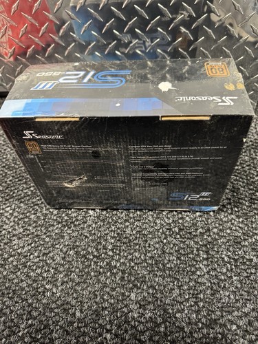 Seasonic S12III 550W 80 PLUS Bronze Netzteil - Modell SSR-550GB - Neu in Box - Bild 2 von 8
