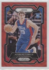 2023-24 Panini Prizm Ruby Wave Prizm Azuolas Tubelis #283 5b1