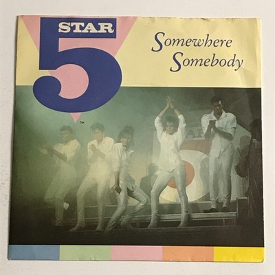 Five Star - Somewhere Somebody 7'' Vinyl Record - PB 41661 VG+/EX