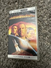 Armageddon Sony PSP UMD, 2005  Movie Bruce Willis Michael Bay Film CIB
